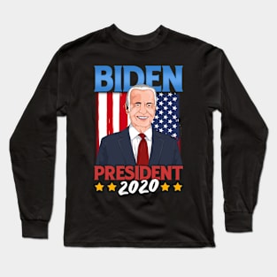 Biden President 2020 Long Sleeve T-Shirt